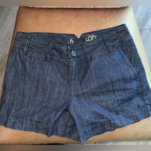 Anne Taylor Denim Shorts Size 6